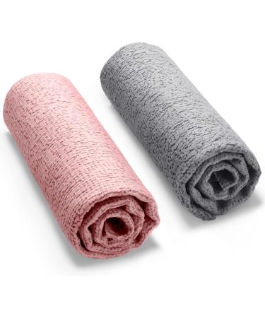 Vileda Actifibre Soft Universal Microfibre Cloth 100% Microfibre Cleaning Cloth for Streak Free Results High Absorbency for All Smooth Surfaces Pink and Grey Pack of 2 Actifibre Soft Touch - new design - Buy Online on SooperMarket.com