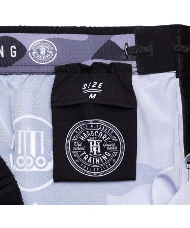 Hardcore Training Night Camo 2.0 Fight Shorts for Men - MMA, Boxing, BJJ, Muay Thai | No Gi Medium Size - Buy Online on SooperMarket.com