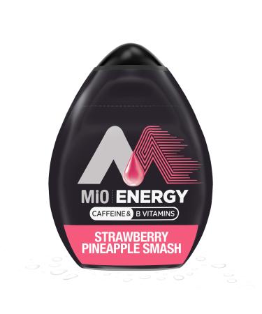 MiO Energy Strawberry Pineapple Smash Naturally Flavored Liquid Water Enhancer 1 Count 1.62 fl oz 3.24 Fl Oz (Pack of 1)