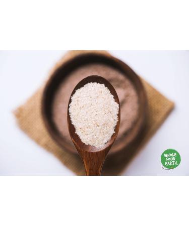 Organic Psyllium Husk Powder 2kg - Vegan & GMO Free | High Fibre & Protein | Certified Organic | Wholefood Earth - Buy Online on SooperMarket.com