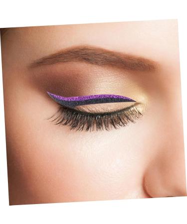 Mikinona 12 Pairs Glitter Eyeliner Self- Adhesive Eye Line Strip Eyeshadow Invisible Tape Double Sticker - Buy Online on SooperMarket.com