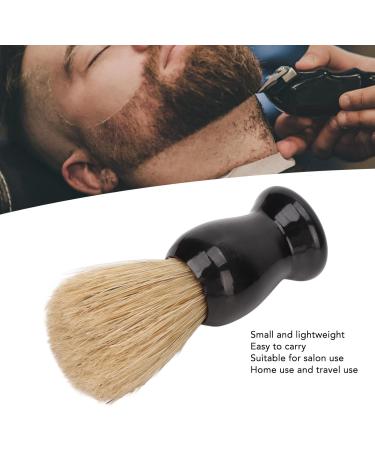Premium Black Shaving Brush for Men | Multipurpose Razor & Beard Brush | Perfect for Home & Travel - Buy Online on SooperMarket.com