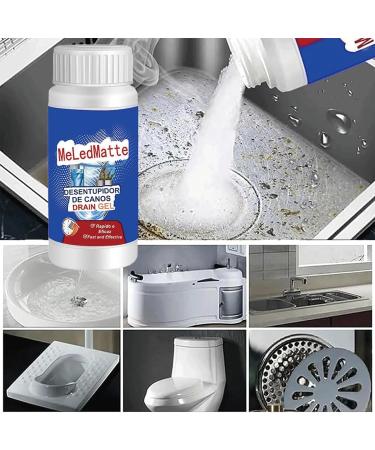 Toilet Unclogging Deodorizer Powerful Pipe Dredging Agent Pipeline Dredging Agent Toilet Bowl Clog Remover All-purpose Drain Cleaner for Kitchen Toilet (2 Pcs) - Buy Online on SooperMarket.com