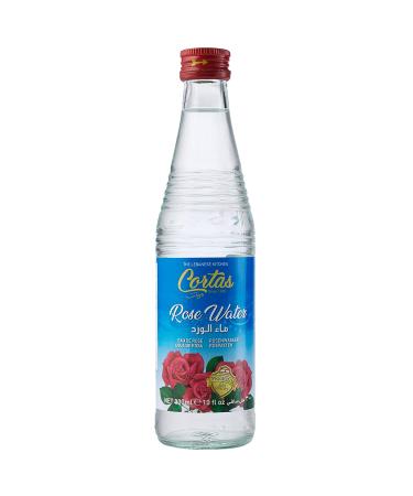 Cortas Rose Water & Orange Blossom Water Combo Pack - 10 Fl. Oz. Each (Set of 2 Bottles) - Buy Online on SooperMarket.com