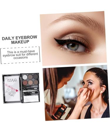MAGICLULU 4 Sets Eyebrow Powder Set Eyebrow Brush Makeup Brush Makeup Supply Eyebrow Pencil Water Proof Miss - Buy Online on SooperMarket.com
