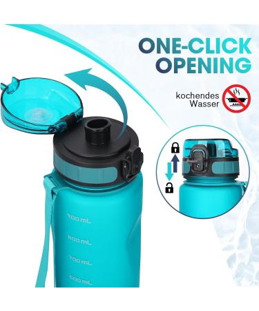 Buy Aoprel 1L Sport Drinking Bottle - Leak-Proof BPA-Free Ideal for Outdoor School & Camping - Buy Online on SooperMarket.com