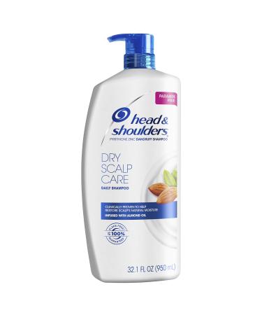 Head and Shoulders Dry Scalp Care Daily-Use Anti-Dandruff Paraben Free Shampoo 32.1 fl oz