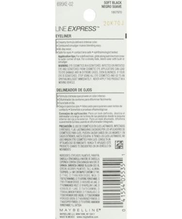 Maybelline New York Line Express Eyeliner Soft Black 902 - 0.035oz (1g) - Buy Online on SooperMarket.com