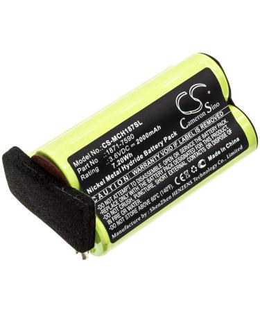 Moser Replacement Battery for Super Cordless 1872 Clipper ChromStyle 1871 Wella Academy ChromStyle Compatible with 1871-7590(2000mAh)