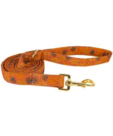 Aring Pet dog leash cotton case strong dog leash suitable dog collar handmade dog leash for small medium -sized and large dogs medium (pack of 1) maple leaf
