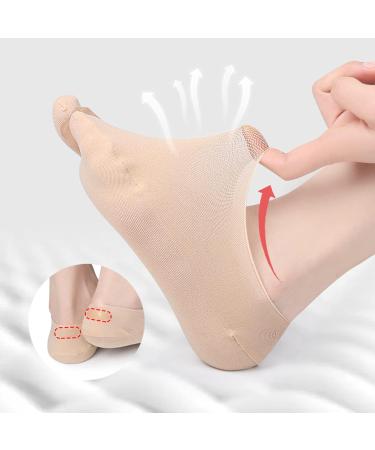 Bunion Relief Socks for Women - Professional Hallux Valgus Relief, Portable & Breathable for Office Work (Skin Color) - Buy Online on SooperMarket.com