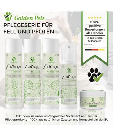 Golden Pets Fellspray 250ml - Natural Defolling Spray for Dogs & Cats | Improved Combability & Free E-Book on Mild Wildflowers - Buy Online on SooperMarket.com