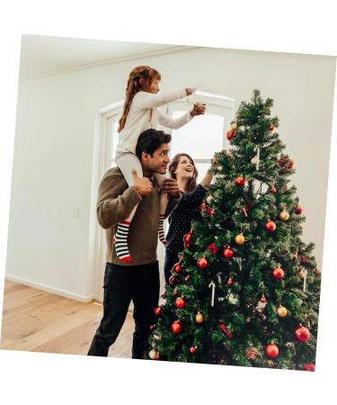 Cabilock Artificial Garland 18 Pcs Crutch Pendant Children s Toys Christmas Hanging Ornaments Candy Crutch Christmas Pendant Set - Buy Online on SooperMarket.com