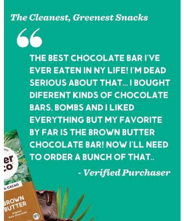 Alter Eco Organic Deep Dark Salted Brown Butter Chocolate Bar - 70% Cocoa, 2.82 oz - Buy Online on SooperMarket.com