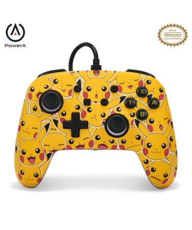 PowerA Enhanced Wired Controller for Nintendo Switch - Pikachu Moods