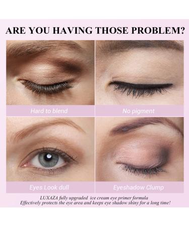 LUXAZA Eyeshadow & Eyeliner Primer Cream - Long-Lasting Makeup Base - 0.35 oz - Buy Online on SooperMarket.com