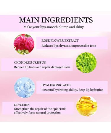 30-Piece Collagen Lip Masks for Moisture, Plumping & Anti-Aging | Lip Pads for Fine Lines, Dead Skin Removal & Pink Lips - Buy Online on SooperMarket.com