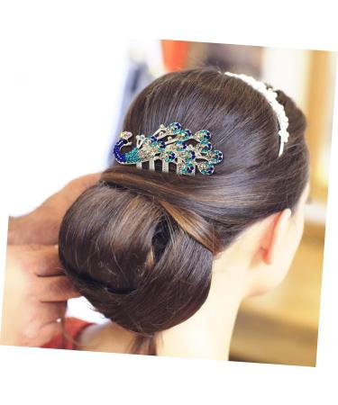 Amosfun Diamond Phoenix Hair Comb Wedding Hair Clip Combs for Women Wedding Hair Accessories for Women Flower Girl Barrette Rhinestone Barrette Comb Crystal Hair Clips Hair Side Comb Lace - Buy Online on SooperMarket.com