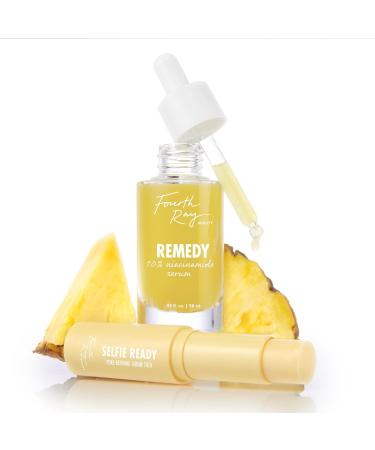 ColourPop Fourth Ray Beauty Remedy Niacinamide Serum - Pore-Refining & Hydrating Facial Serum with Hyaluronic Acid & Calendula - 0.95 fl oz - Shop Internationally - Buy Online on SooperMarket.com