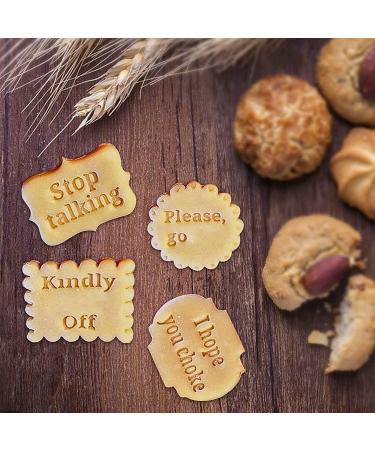 Good Wishes Cookie Molds - Funny Cutter Set for Baking Various Shapes - DIY Kitchen Tool for Men and Women - Buy Online on SooperMarket.com