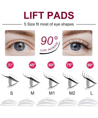 Lash Lift Kit for Salon & Home Use - Semi-Permanent Curling & Lifting Extension Set - Buy Online on SooperMarket.com
