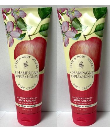 Bath and Body Works Champagne Apple & Honey 2 Pack Ultra Shea Body Cream 8 Oz. (Champagne Apple & Honey) - Buy Online on SooperMarket.com