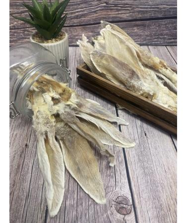 Rabbit Ears with Fur 2kg Natural Dog Treats Chews Hypoallergenic Hair - Buy Online on SooperMarket.com