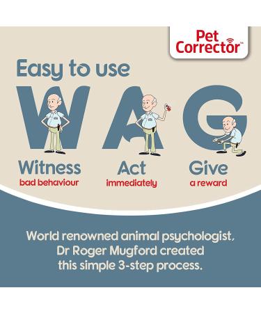 Pet Corrector Dog Trainer - Stop Barking, Jumping, Food Stealing & Dog Fights - 30ml - Safe, Humane & Effective - Buy Online on SooperMarket.com