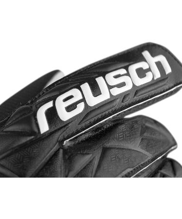 Reusch Unisex Youth Attrakt Starter Solid Junior Goalkeeper Gloves - Size 8 Black | International Shipping Available - Buy Online on SooperMarket.com