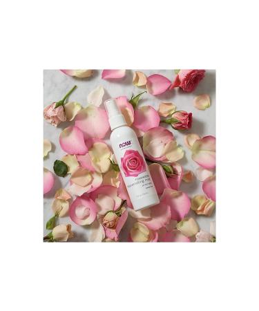 Now Foods Rosewater Rejuvenating Spray 4 fl oz | Hydrating Refreshing Mist - Buy Online on SooperMarket.com