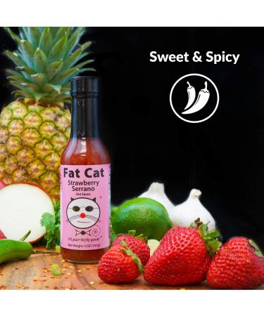 Fat Cat Strawberry Sauce - Buy Online on SooperMarket.com
