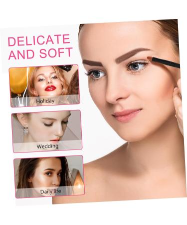 PLAFOPE 10pcs Nose Shadow Brush Cosmetics Brush Cosmetics Eye Brush Makeup Eyeshadow Black Artificial Fiber - Buy Online on SooperMarket.com