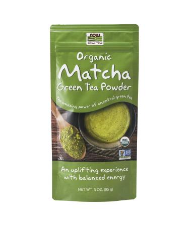 Now Foods Real Tea Organic Matcha Green Tea Powder 3 oz (85 g)