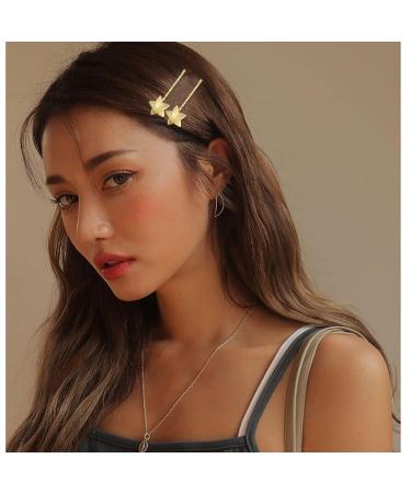 10 Pcs Star Hair Clips Wedding Bobby Pins - Non-Slip Metal Barrettes for Women and Girls - Buy Online on SooperMarket.com
