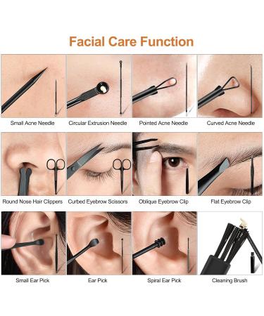 Jupeli Manicure Set - Portable Nail Care Tools for Men | Stainless Steel & Leather | Travel-Friendly Nail Scissors & Accessories - Buy Online on SooperMarket.com