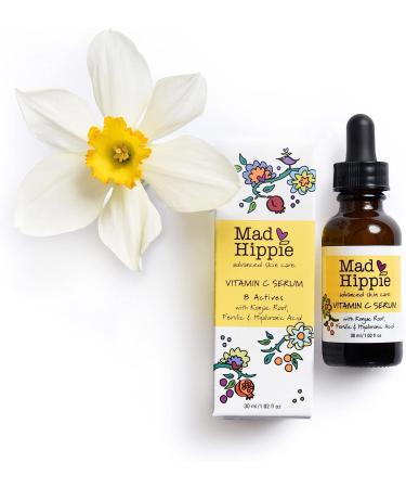 Mad Hippie Vitamin C Serum with Hyaluronic Acid, Vitamin E, and Ferulic Acid - Skin-Brightening Serum for Women/Men - 1.02 Fl Oz - Buy Online on SooperMarket.com