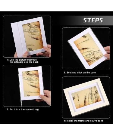 Crystal Clear Acid-Free Storage Sleeves for Art Prints - 60 Pack (5x7, 8x10, 11x14 Inches) - Buy Online on SooperMarket.com