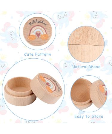 Moosono Tooth Box for Milk Teeth - Perfect Gift for Baptism & Birthdays | Ideal for Boys & Girls - New Parents Must-Have - Buy Online on SooperMarket.com