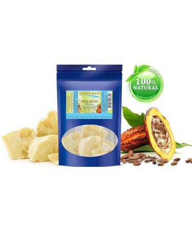 Botanical Beauty Cocoa Butter - Raw Virgin Unrefined from Brazil | 8.46 oz for Skin Hair Body & Nails - Buy Online on SooperMarket.com