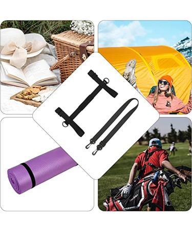 WISDING Yoga Mat Strap - Portable Sling for Yoga Mat, Picnic Blanket, Festivals, Camping | Adjustable Shoulder Strap & Handle for Pilates & Motorcycling - Buy Online on SooperMarket.com