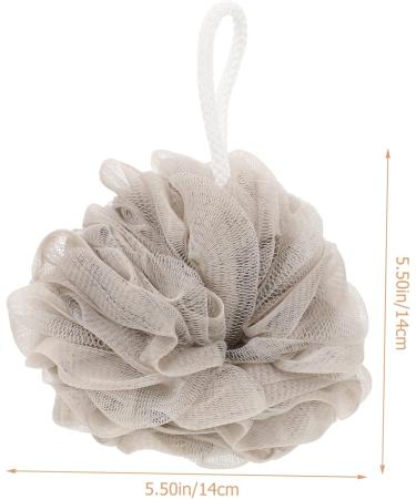 Angoily 6pcs Travel Bath Ball - Exfoliating Loofah with Case | Adult Bath Sponge for Daily Use | Mesh Shower Sponge - Buy Online on SooperMarket.com
