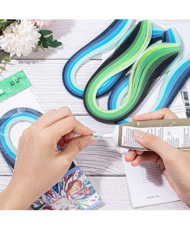 Arricraft 1200 Strips 3mm Quilling Paper in Blue Gradient - Paper Craft Supplies for DIY Projects - Buy Online on SooperMarket.com