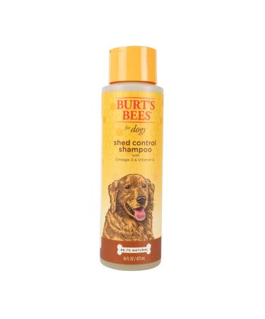 Burt's Bees Shed Control Shampoo for Dogs with Omega-3 & Vitamin E 16 fl oz (473 ml)
