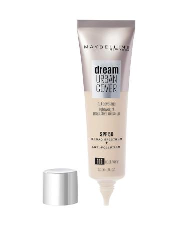 Maybelline New York Dream Urban Cover 111 Cool Ivory - 30ml Foundation for Flawless Skin | International Shipping Available - Buy Online on SooperMarket.com