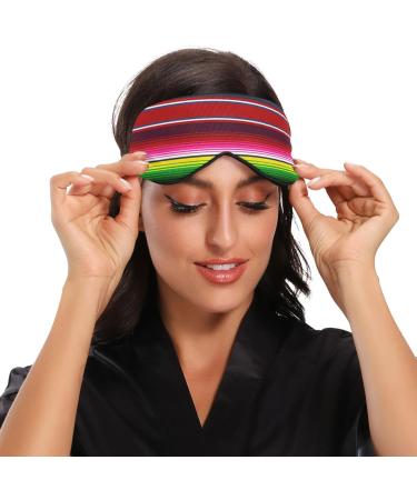 Adjustable Light Blocking Eye Mask for Deep Sleep | Haskirky Comfortable Sleep Mask for Travel, Yoga, Meditation | Men and Women - Buy Online on SooperMarket.com