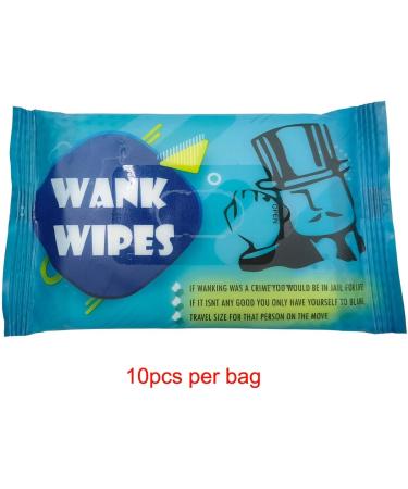 Wank Wipes Tissue Prank Xmas Gift Idea Present for Him Husband Boyfriend Men Man Size Teenager Unusual Prank April Fools Secret Santa 40th 50th 60th 21st Birthday Rude Ladies Her Boss Novelty - Buy Online on SooperMarket.com