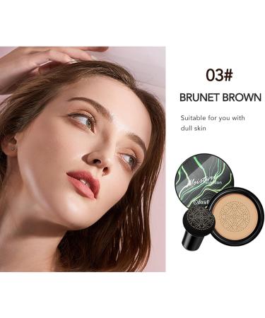 Air Cushion CC Cream 2024 New Mushroom Head Air Cushion CC Cream Air Cushion CC Cream Mushroom Head Mushroom Head CC Cream Foundation Long-Lasting Waterpro of Matte Moisturizing Concealer (Ivory 15g) Ivory 15g - Buy Online on SooperMarket.com