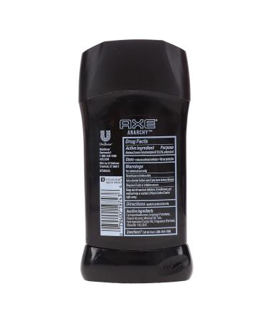 AXE Anarchy Sandalwood Deodorant 2.7oz - Pack of 2 | AntiPerspirant Invisible Solid - Buy Online on SooperMarket.com
