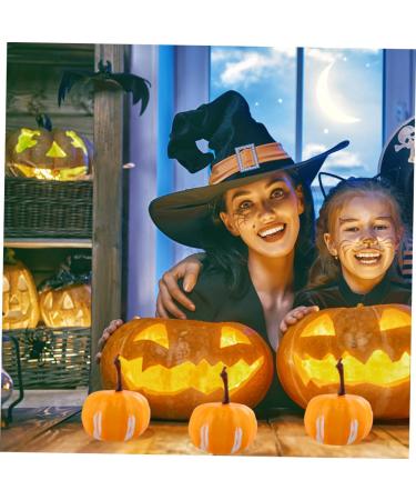 HOMSFOU 20pcs Simulated Mini Pumpkin Halloween Pumpkin Decoration Simulation Small Pumpkin Simulation Pumpkin Fake Pumpkin Accessories Foam Yellow 2.2X3.4CM - Buy Online on SooperMarket.com