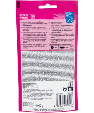 Vita Power Triggles Cat Snacks - Sugar-Free Portionable Treats for Training & Rewards (2 Pack 40g) - Buy Online on SooperMarket.com